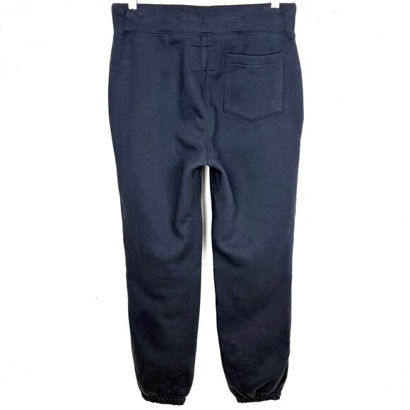 Jack Wills Mens Logo Joggers Navy Blue Fleece Elastic Waist Drawstring Small - Picture 12 of 14